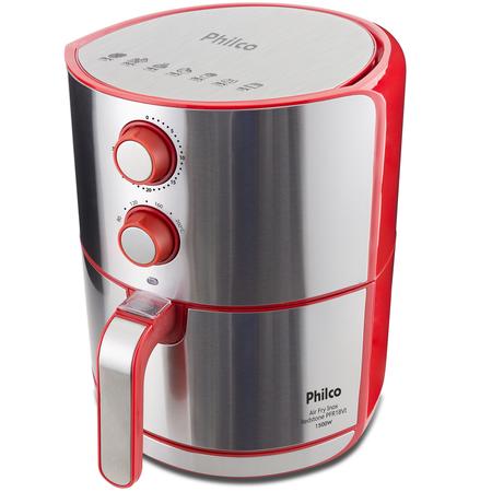 Fritadeira Air Fry Philco Inox Redstone PFR18VI 1500W 4,6L