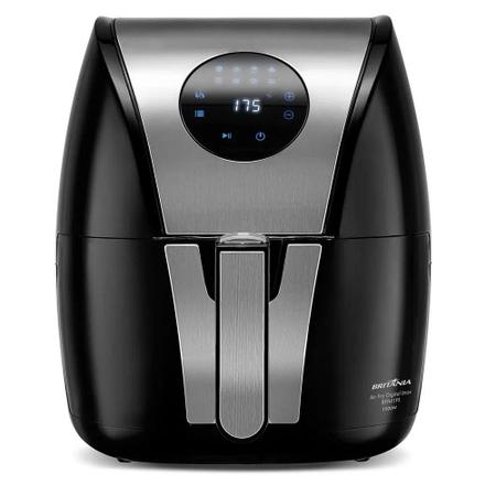 Fritadeira Air Fryer Britânia BFR41PI Digital Inox 1500W